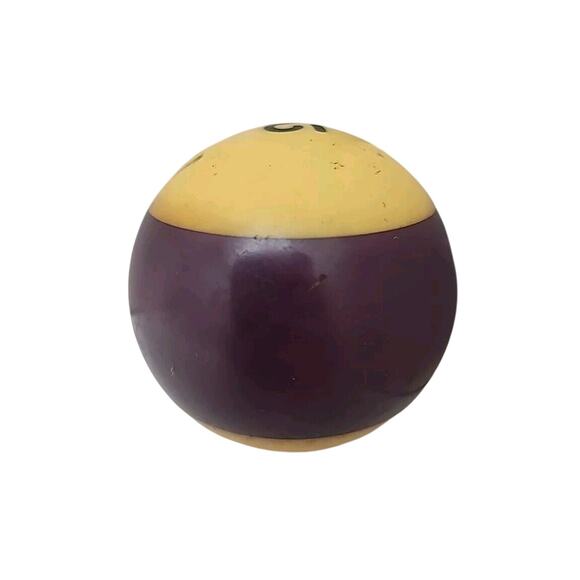 Vintage Replacement #12 Billiard Pool Ball Standard Regulation 2 1/4" Diameter - Picture 6 of 6